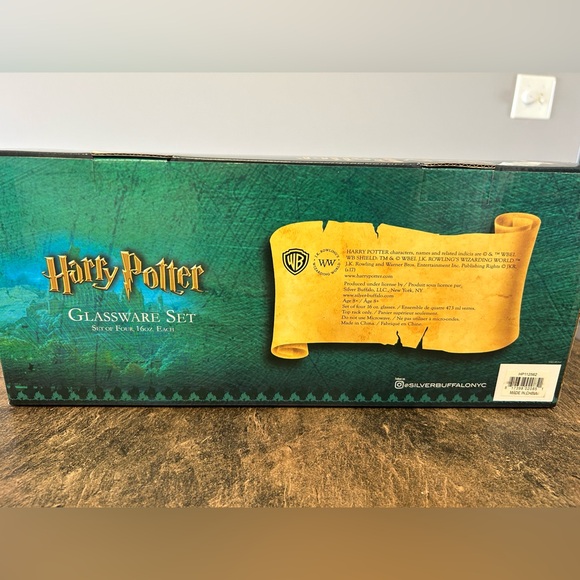 4-Piece Harry Potter Glassware - Picture 2 of 2